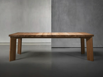 TIMME - Rectangular wooden garden table by Piet Boon - view 2
